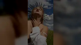 Voluptuous European Teases in Cosplay Before Outdoor Sex