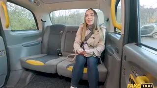 Busty Latina Brunette Pays Taxi Fare with POV Blowjob