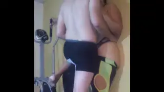 Curvy Latina Gets Spanked and Fucked During Workout