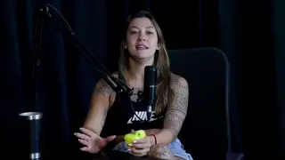 Inked Latina MILF Strokes Two Cocks Outdoors