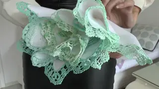 European MILF Inhales Perfumed Silk Before POV Finish