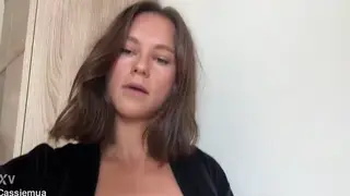 Petite MILF Teases Her Wet Center in Solo Close-Up