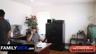 Muscular Stepdad Breeds Latino Stepson Bareback in POV