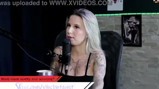 Blonde Latina MILF Performs POV Casting at Desk