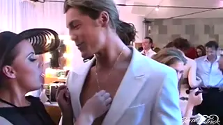Busty Brunette Turns Massage Into Deep Oral Session