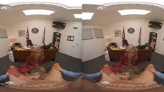 Blonde MILF Rides Hard in VR POV Session