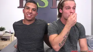 Muscular Jock Grips Feet While Receiving Deep Penetration