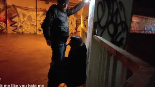 Voluptuous MILF Swallows Load in Parking Garage Blowjob
