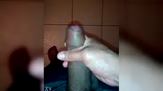 Latino Amateur Captured in a Brief Intimate Moment