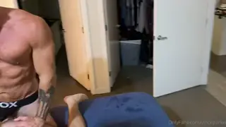 Three Muscular Bears Flip Fuck In Bareback Threesome