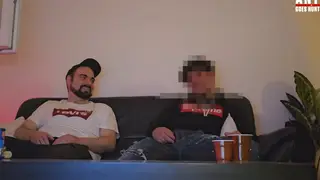 Arab Twink Coaxes Straight Buddy Into First Mutual Handjob