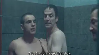 Muscular Latino Daddy Feeds a Hungry Twink in the Locker Room