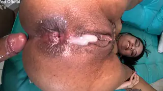 Busty Latina MILF Takes Anal in POV
