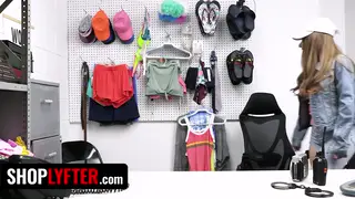Petite Shoplifters Pay the Price with Anal Creampies