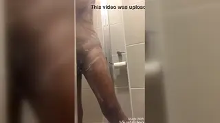 Asian Guy Strokes His Cock to an Interracial Climax