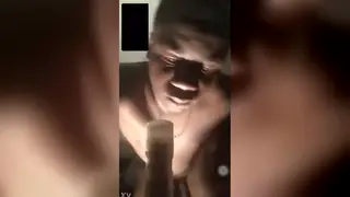 Guy Enjoys a Slow Handjob on Camera
