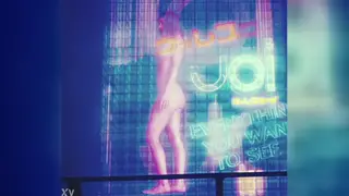 Amateur Starlet Strips Nude in Blade Runner Tribute