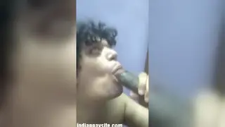 Indian Guy Takes Friend Deep in Oral Encounter