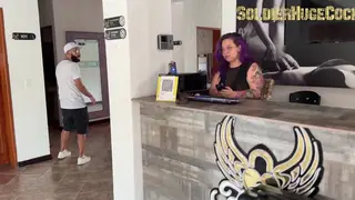 Voluptuous Latina Takes Anal Creampie in Hotel