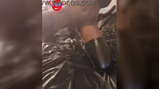 Twink Takes a Double Dildo Deep Down His Throat