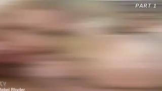 Blonde Bombshell Takes Two Cocks in a Rough DP Creampie