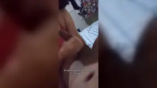 Wife Milks a Thick Cock Until It Explodes in Her Hand