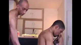 Black Studs Share Raw Deepthroat and Bareback Session