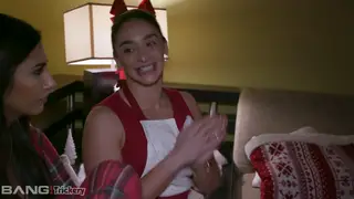 Stepdad Receives a Slow Blowjob from a Brunette