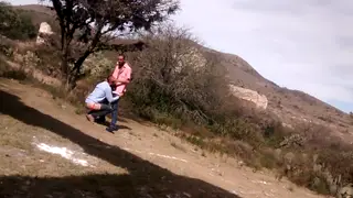 Strangers Meet at an Abandoned Hacienda for Outdoor Bareback
