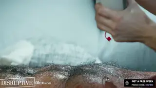 Muscle Bear Massages Silver Daddy Before Bareback Deep Thrusting