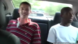 Ebony Performer Works a BBC in Interracial Blowjob