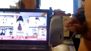 Solo Guy Strokes Outdoors in Public in a Homemade Clip
