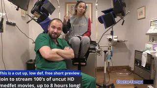 Tattooed Latina Examined in a Kinky Medical POV
