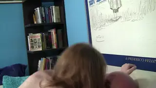 Teen Auditions for an Older Man in a Casting Session