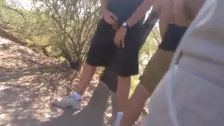 Spanish Men Cruise Forest For Bareback Outdoor Sex