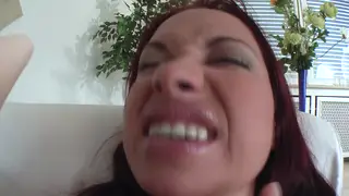 Mature European Blonde Redhead Explores Anal Fisting and Toy Play Solo
