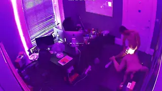 Employee Takes Massive Cock Bareback on Live Webcam