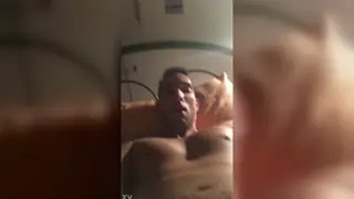 Solo Performer Unleashes Massive Fountain Cumshot in Close-Up