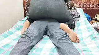Indian Stepmom Takes Rough Anal From Behind
