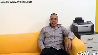 Pretty Boy Takes a Messy Facial After Rough Sucking