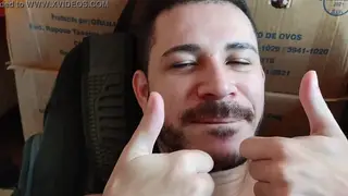 Latino Sucks His Step-Uncle Raw and Takes His Load