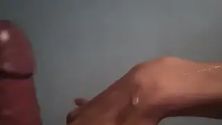 Asian Twink Achieves Hands-Free Climax Through Oral Skill