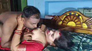 Indian Wife Deepthroats Husband Before Pussy Licking Climax