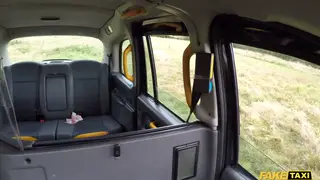 Driver Pounds a Posh Passenger in the Back Seat