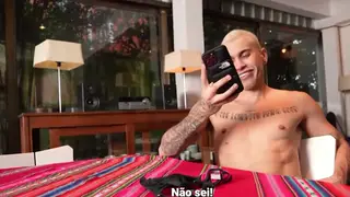 Latino Muscle Bear Claims Slim Teen First Time