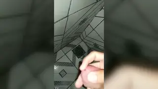 Amateur Guy Strokes Thick Cock to Messy Climax