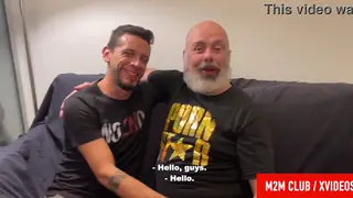 Hairy Mature Daddies Bareback with Muscular Power
