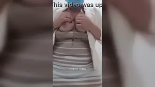 Mature Latina Flaunts Voluptuous Curves on Video Call
