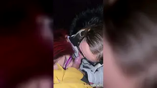 Tattooed MILF Shares a Cock Outdoors in First Threesome