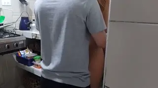 Curvy Latina Enjoys Stepdad While Stepmom Rests Nearby